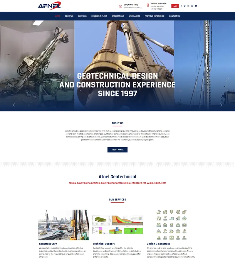 Pack2Net: Afnel Geotechnical