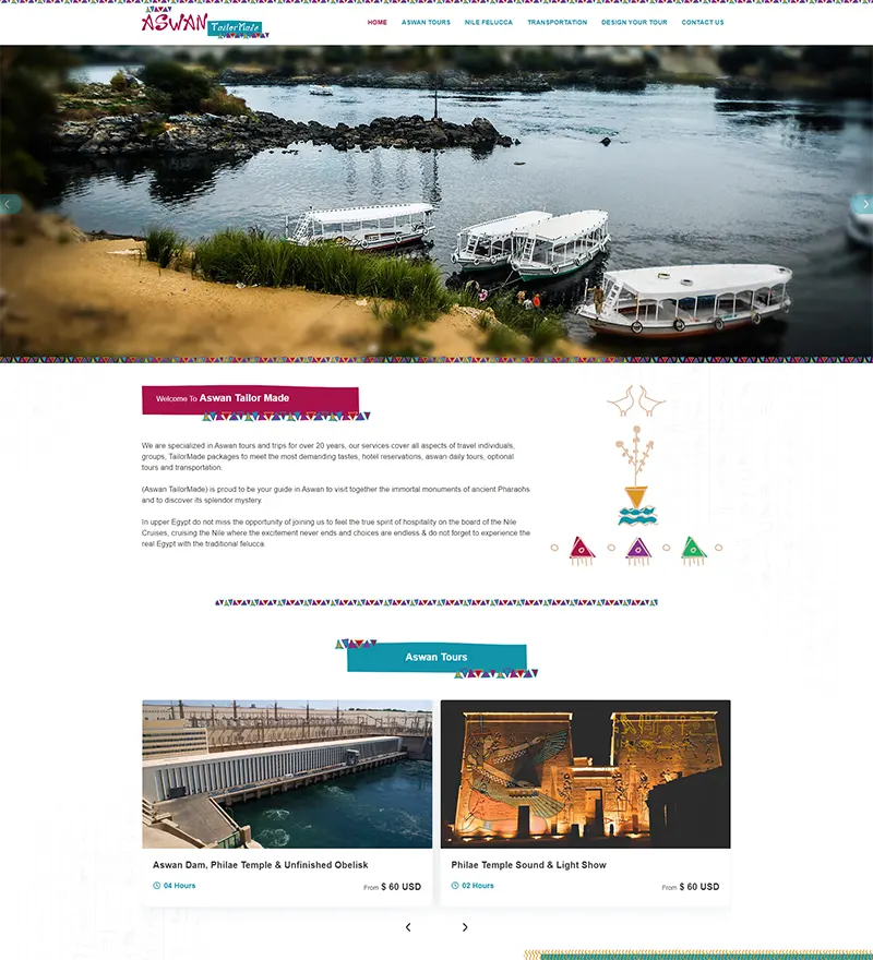 Pack2Net: Aswan TailorMade