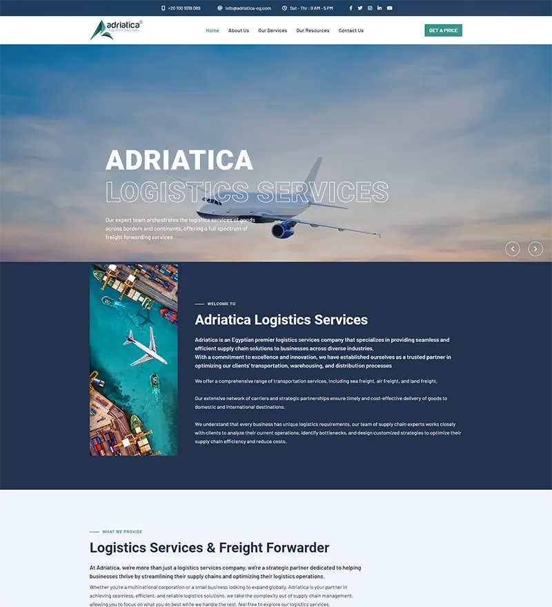 Pack2Net: Adriatica Logistics Services